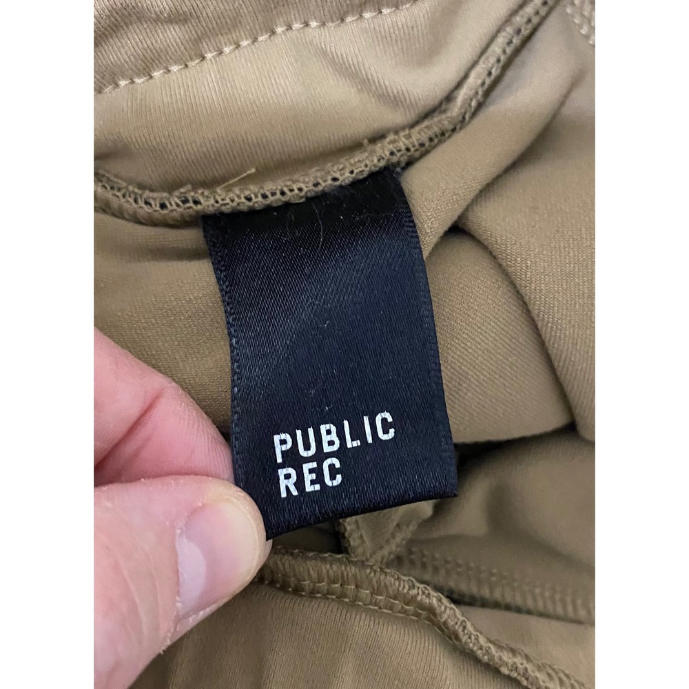 Public Rec Gamechanger Pant Men 36x29 (TAG 38x32) Tan Athletic Fit‎ Zip Pockets - Picture 6 of 7